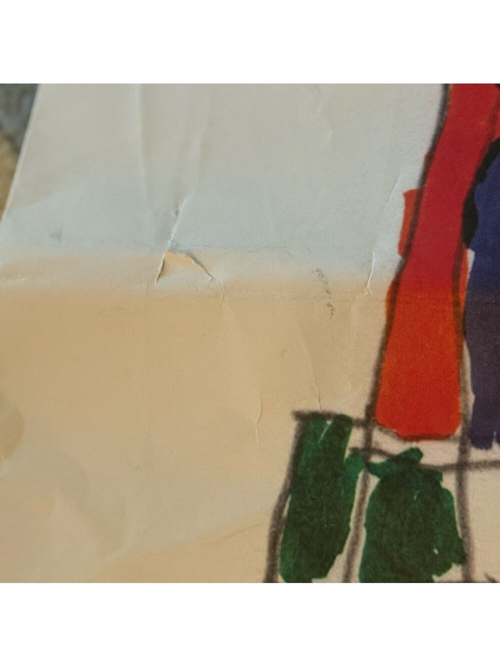 Marni Multicolor Artistic Tote Shopping Large Bag Limited Edition - Picture 3 of 5
